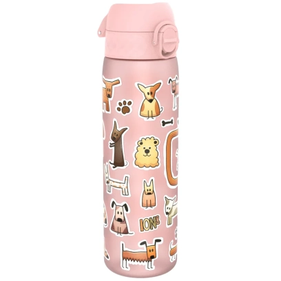 ION8® - Smukła butelka/ bidon na wodę, Pieski, 500ml  