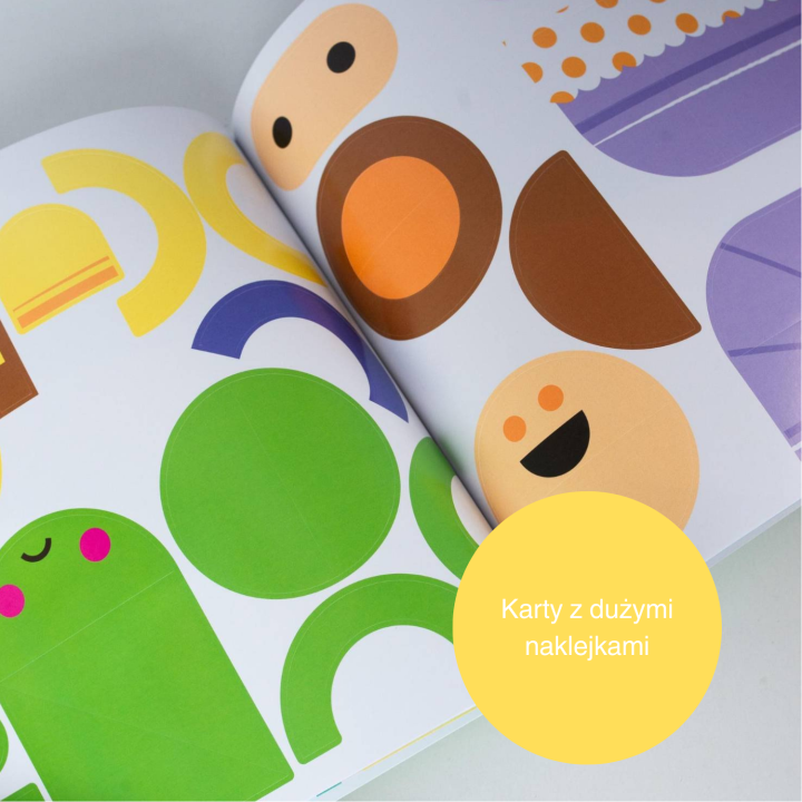 Na jednej stronie wzór do odtworzenia, na drugiej miejsce do wyklejania naklejek(4).png