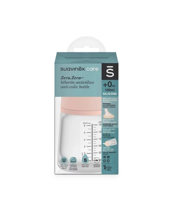 Butelka o wolnym przepływie Zero Zero 180ml. Suavinex