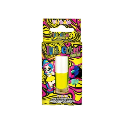 Lakier do paznokci Tubi glam neon żółty neon. Tuban