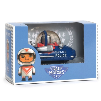 Autko CRAZY MOTORS - Space Police. Djeco