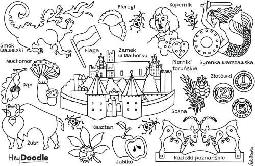 Silikonowa-Mata-mala-Symbole-Polski-do-kolorowania-HeyDoodle.jpg