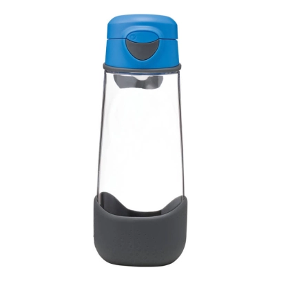Sportowa butelka tritanowa 600 ml, Blue Slate.box