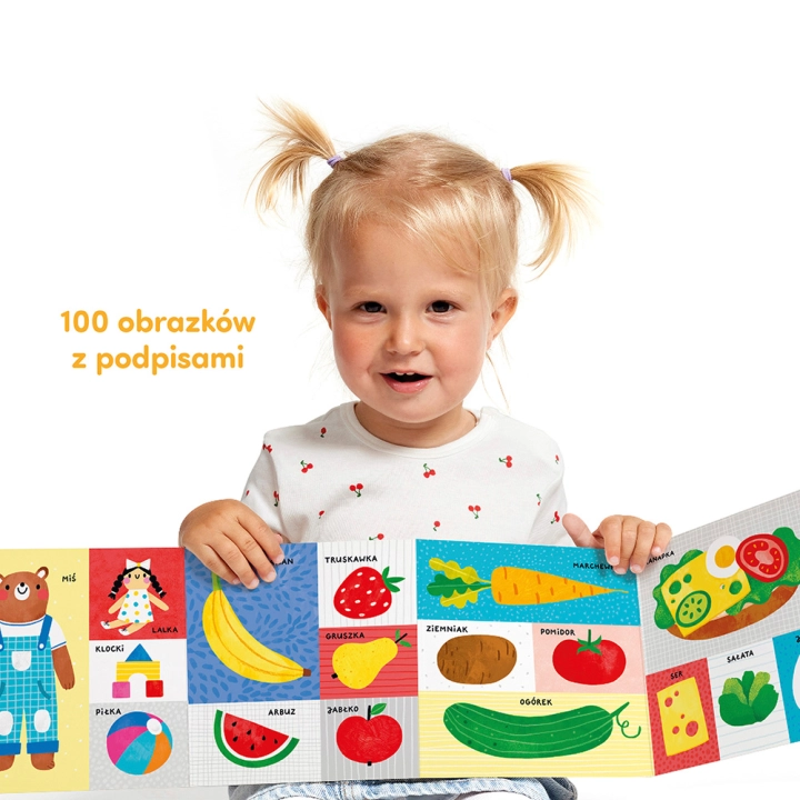 Biblioteczka 100 pierwszych słów - 2 książeczki obrazkowe