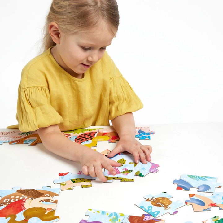 Magiczne puzzle Syrenki 4+ 60 elementów CzuCzu