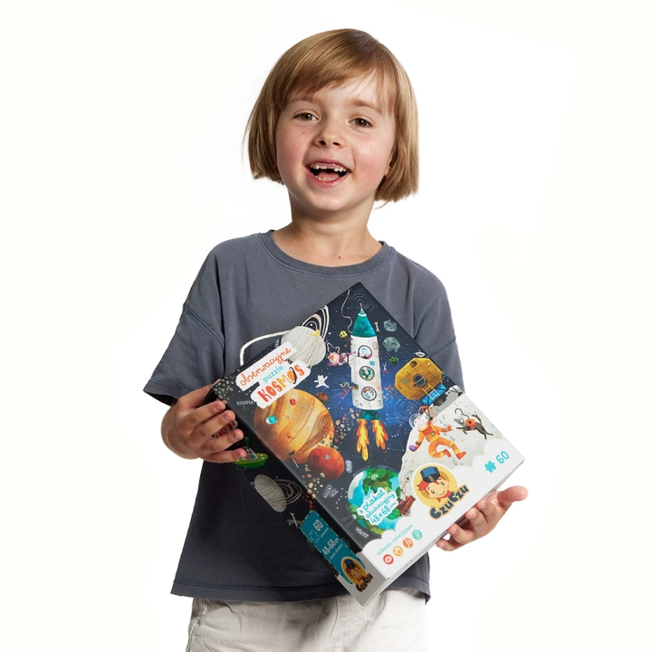 Puzzle obserwacyjne Kosmos dla dzieci 4+, 60 elementów