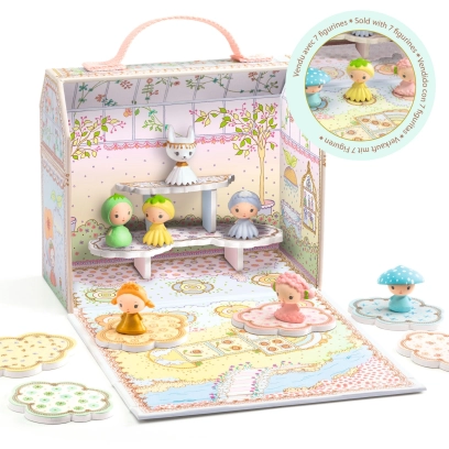Mini domek walizka TINY MINI - TINYLY. Djeco