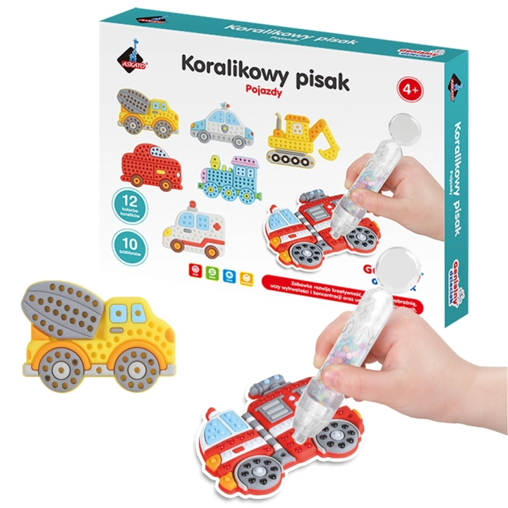 Koralikowy pisak - Pojazdy