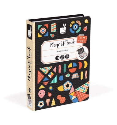 Magnetyczna układanka Kształty Magnetibook, Janod   