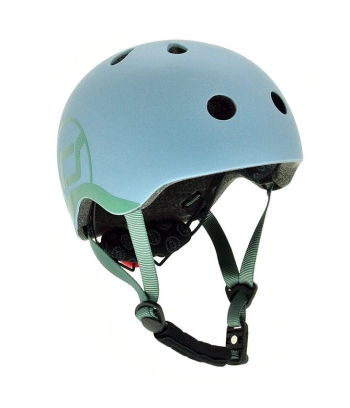 SCOOTANDRIDE Kask XXS-S dla dzieci 1-5 lat Steel