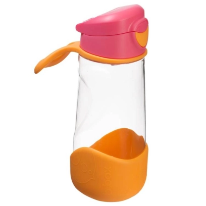 Sportowa butelka tritanowa 450 ml, Strawberry Shake, b.box 