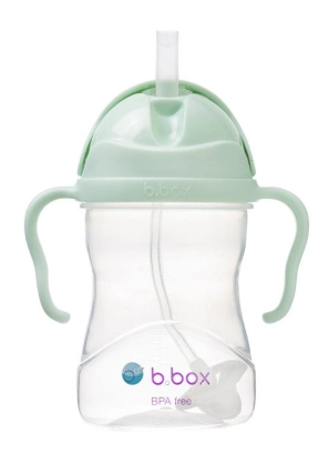 Bidon ze słomką 240 ml, Gelato Pistachio, b.box 